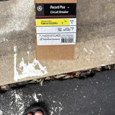 GE General Electric FBN16TE020RV 20 Amp 1 Pole 277/347V Circuit Breaker