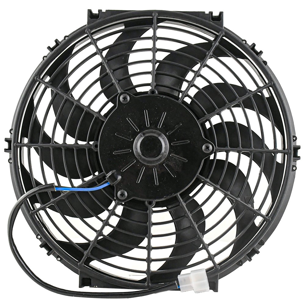 12" inch Universal Slim Fan Push Pull Electric Radiator Cooling 12V Mount Kit