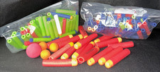 LOT OF REGULAR, MEGA, ROUND, NERF BULLETS - PREOWNED