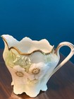 Antique R.S. Germany Porcelain Creamer Hand Painted Floral 3.5" — photo 2
