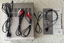 ONKYO INTEC MD-105 MD Player Deck Optical Digital RI Cable Set Tested Japan