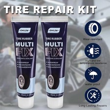 2Pcs Tire Repair Glue  Strong Tire Sealing Bonding Glue Car Tire Repair Sealant 
