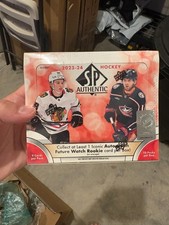2023-24 Upper Deck SP Authentic Hockey Hobby Box NHL Connor Bedard