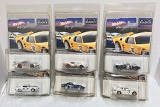 Hot Wheels 2012 Roadrcr Set Ships In Protectors Porsche, Bmw, Greenwood, Gt-40