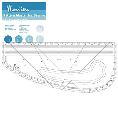 16'' Imperial Acrylic Pattern Master Ruler, Clear 16THS Multi-Purpose French Curv