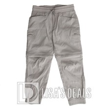 New Boys YOUTH Eddie Bauer CONVERTIBLE JOGGER TAN S 7/8