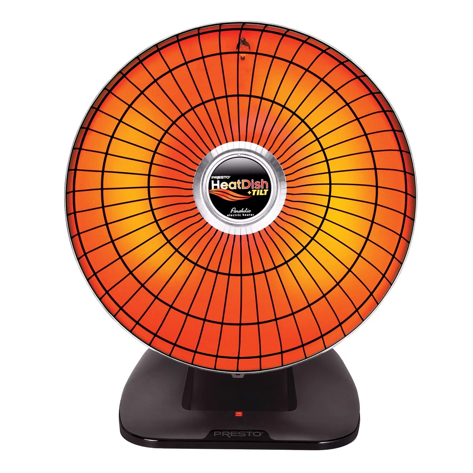 Presto Heatdish plus Tilt Parabolic Radiant Heater, Reflective, Electric, NEW - Image 2 of 4