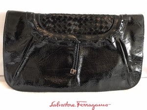 ferragamo clutch