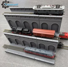 Viadukt mit Gleisführung in Spur N, TT, H0, Modular erweiterbar