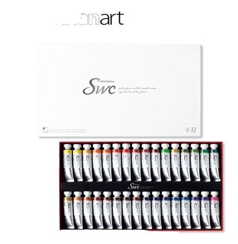 Set De Gouache Professionnel Shinhan 24 Couleurs - Peinture Pour Designers Alpha