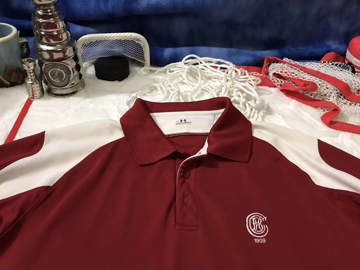 Under armour clearance white golf shirt