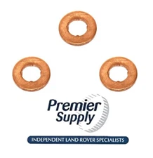 SET of 3 - 3.0 TDV6 RANGE ROVER SPORT DISCOVERY INJECTOR SEALING WASHER LR032818