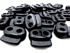 Drawstring Slide Lock Spring Loaded For Sweat Pant Shorts Hat 3/16" Thick String