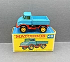 Matchbox 49 Mercedes Unimog With Original F Series Box Lesney 49B