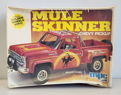 1979 MPC Mule Skinner Chevy Pickup Truck 1/25 Scale Model Kit 1-0433, New Sealed