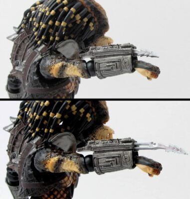 Used Kaiyodo Tokusatsu Revoltech No.022 Predator PVC figure From