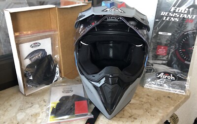 Airoh Integral Helm, Commander Skill Matt, Grau in Größe M