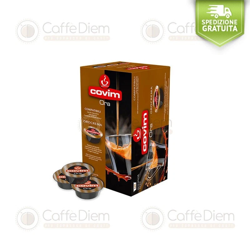 Covim 288 Capsule Compatibili Lavazza A Modo Mio Orocrema  Caffè Covim A Modo Mi - Immagine 2 di 4