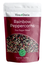 Viva Doria Rainbow Peppercorn, 12 oz - 4 Kind Whole Pepper Blend