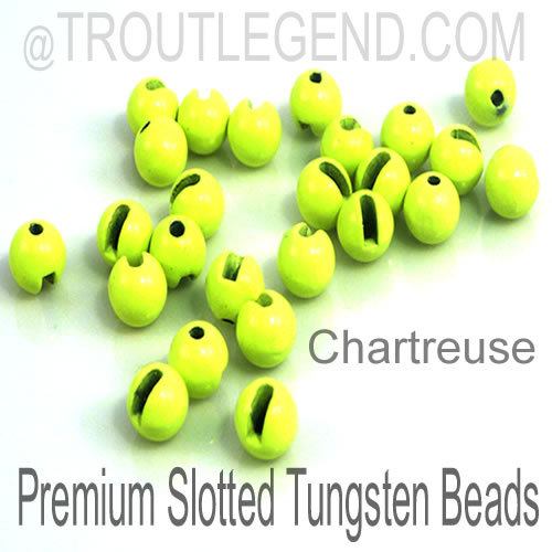 TroutLegend Slotted Tungsten Beads Fly Fishing Tying 20 Colors x 5 Sizes eBay