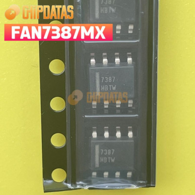 10PCS New ON/Fairchild  FAN7387MX SOP-8 Self-Oscillated High-Voltage Gate Driver