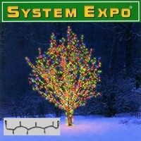 System Expo Lichterkette-Extra 100Er Bunt 10M Best Season 484-12-80