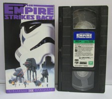 Star Wars The Empire Strikes Back VHS Tape - OOP Rare US Theatrical Release
