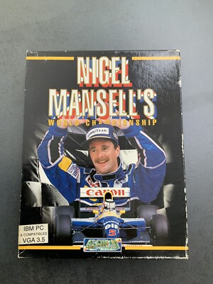 Nigel Mansell s World Championship / Gremlin / IBM PC VGA 3.5