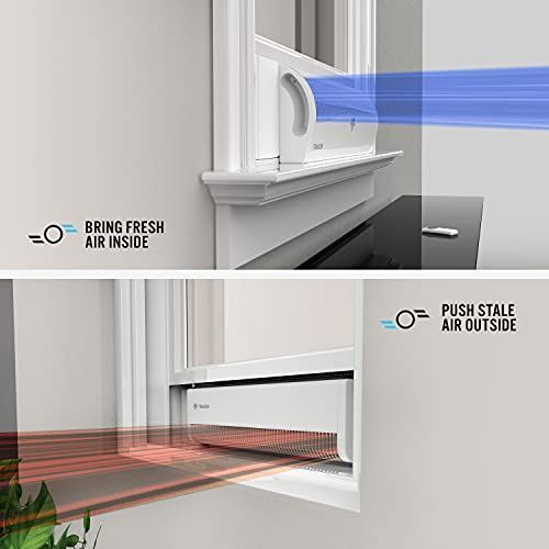 Vornado TRANSOM Window Fan with 4 Speeds, Remote Control, Reversible Exhaust Mod - Picture 6 of 9