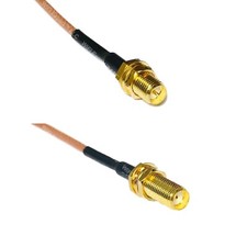 RG316 RP-SMA FEMALE to SMA Female Long RF Cable Rapid-SHIP LOT