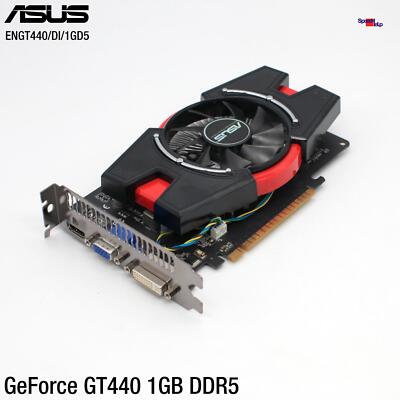 Asus Geforce GT440 ENGT440/DI/1GD5 1GB GDDR5 Nvidia Video Card Graphics Card