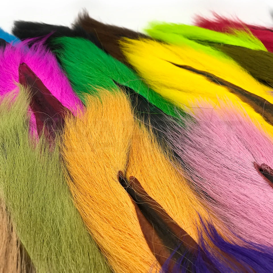 SPIRIT RIVER UV2 BUCKTAIL / HARELINE PASTEL NORTH BUCKTAILS Fly Tying & Jig - Imagem 2 de 2
