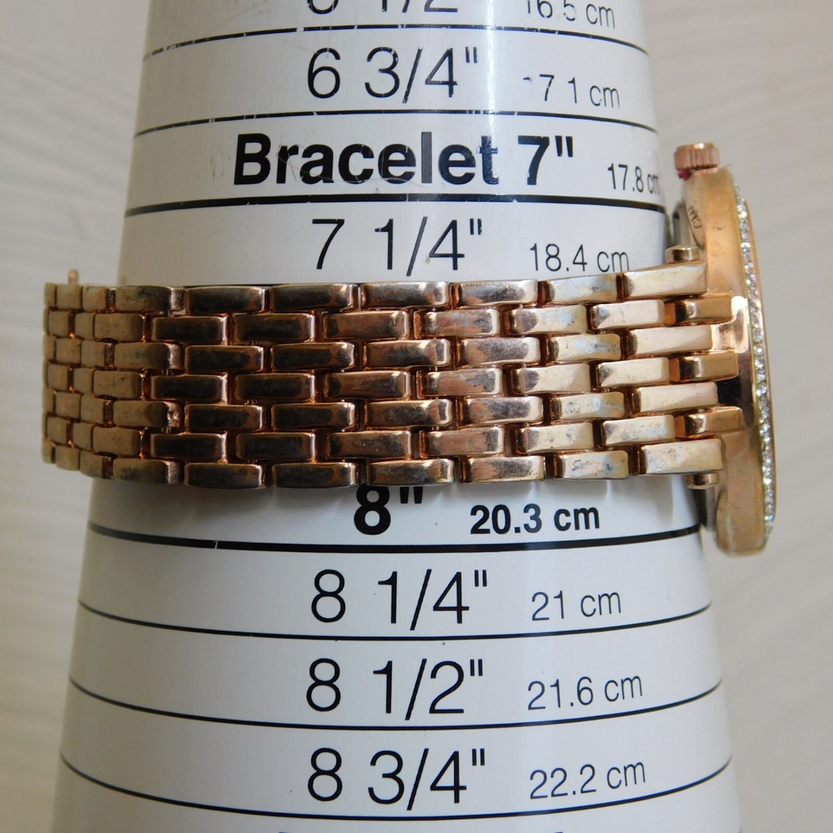 ???? NWT Adrienne Vittadini Women\'s
Rose Gold-Tone Metal Strap Watch 34mm? s-l1200.jpg main image 3