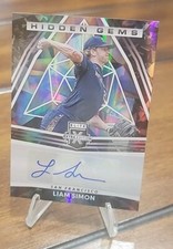2022 Panini Elite Extra Edition - Hidden Gems Black Auto #HG-LS Liam Simon 