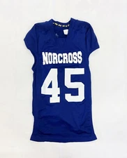 Adidas Norcross Blue Devils Champs Techfit Compression Football Jersey Boys' L