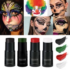 Face Paint Stick Grease Waterproof Body Paint Stick for Halloween SFX Skull Joke