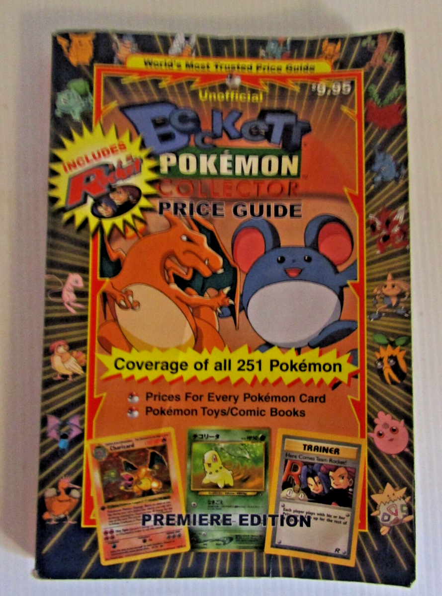 Beckett POKEMON Collector Price Guide Premiere Ed 2000 Paperback