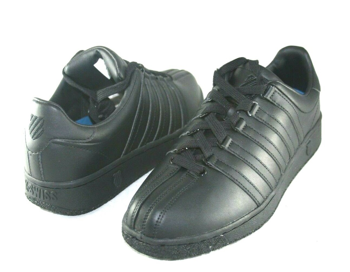 K SWISS CLASSIC VN LEATHER LOW 03343-001-M BLACK/BLACK CASUAL