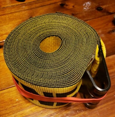 New, KINEDYNE 5400 LBS 423021DAS 4'' x 30'  Flat Hook  Load Strap - Free Shipping