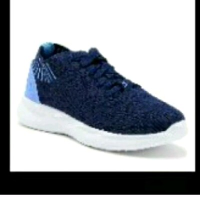 DANSKIN Women's Blue Sz 10 Sneakers  Flexible Knit Comfort Shoes New