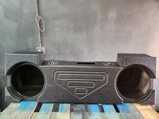 Custom 2019-2026 Chevy Silverado GMC Sierra Crew cab dual 12" Enclosure Ported