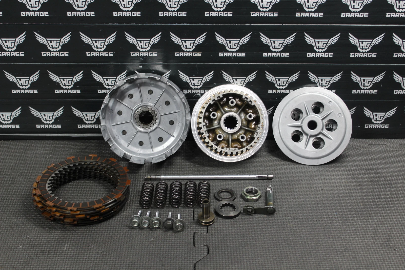 2007 Kawasaki KX450F OEM Clutch Basket 13087-0015 13095-0052