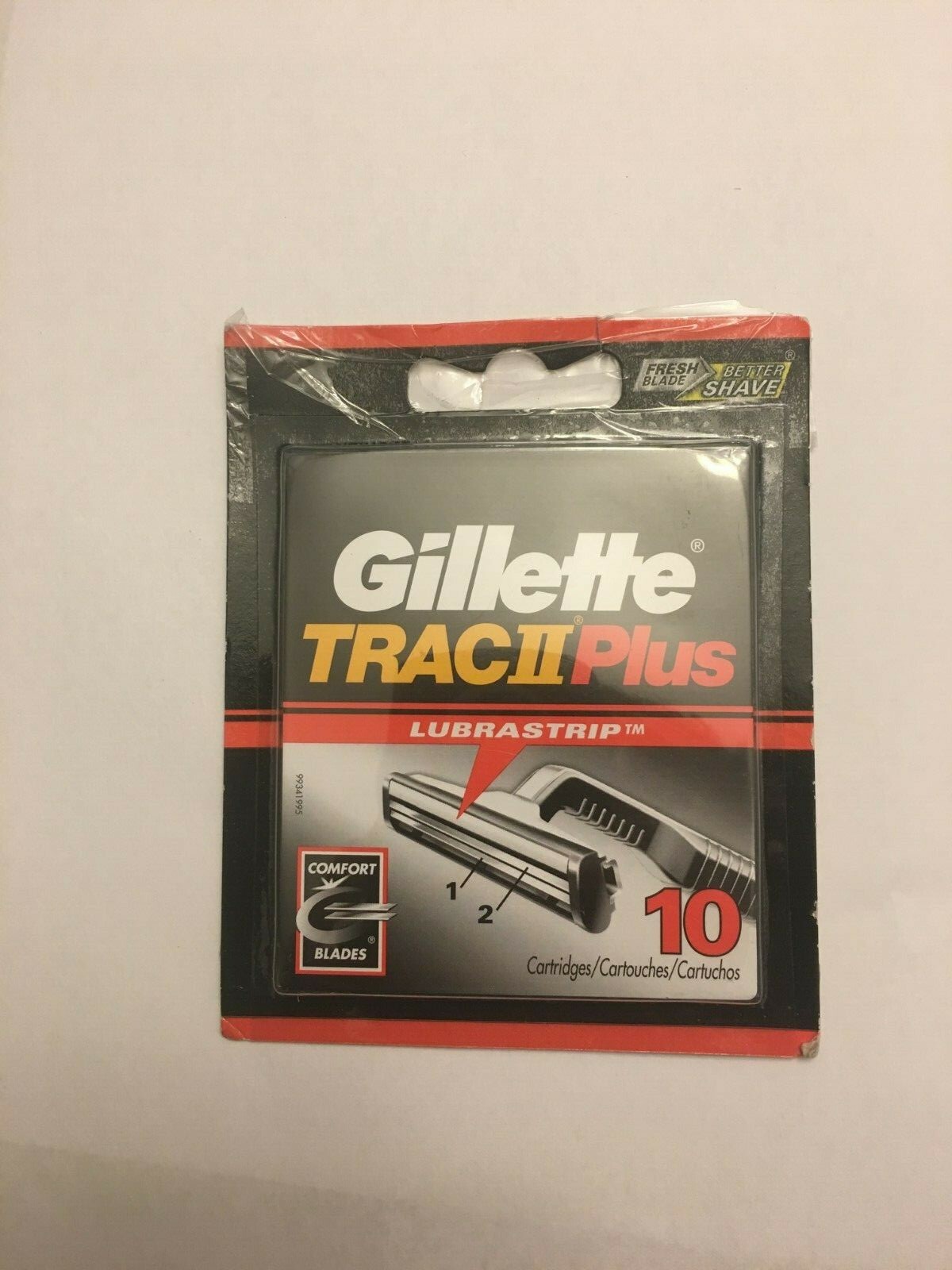 Gillette Trac II/2 PLUS Razor Blade Shaver Replacement Cartridges ...