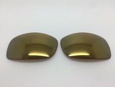 Aftermarket replacement lenses for Oakley Five Squared Gold Mirror Polarized