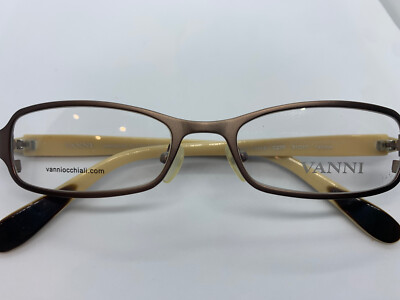 NEW VANNI OCCHIALI V5315 BRONZE CREAM & TORT METAL & PLASTIC 51/17140 LADIES