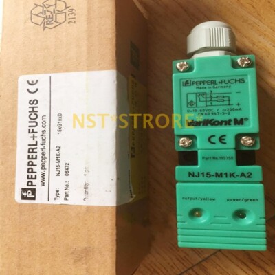 1pc New Pepperl+ Fuchs FOR Block Inductive Proximity Sensor NJ15-M1K-A2 ...