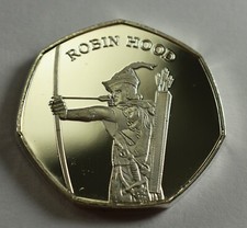 ROBIN HOOD & SHERWOOD FOREST Silver Collectors Album/Token/Medal MAJOR OAK