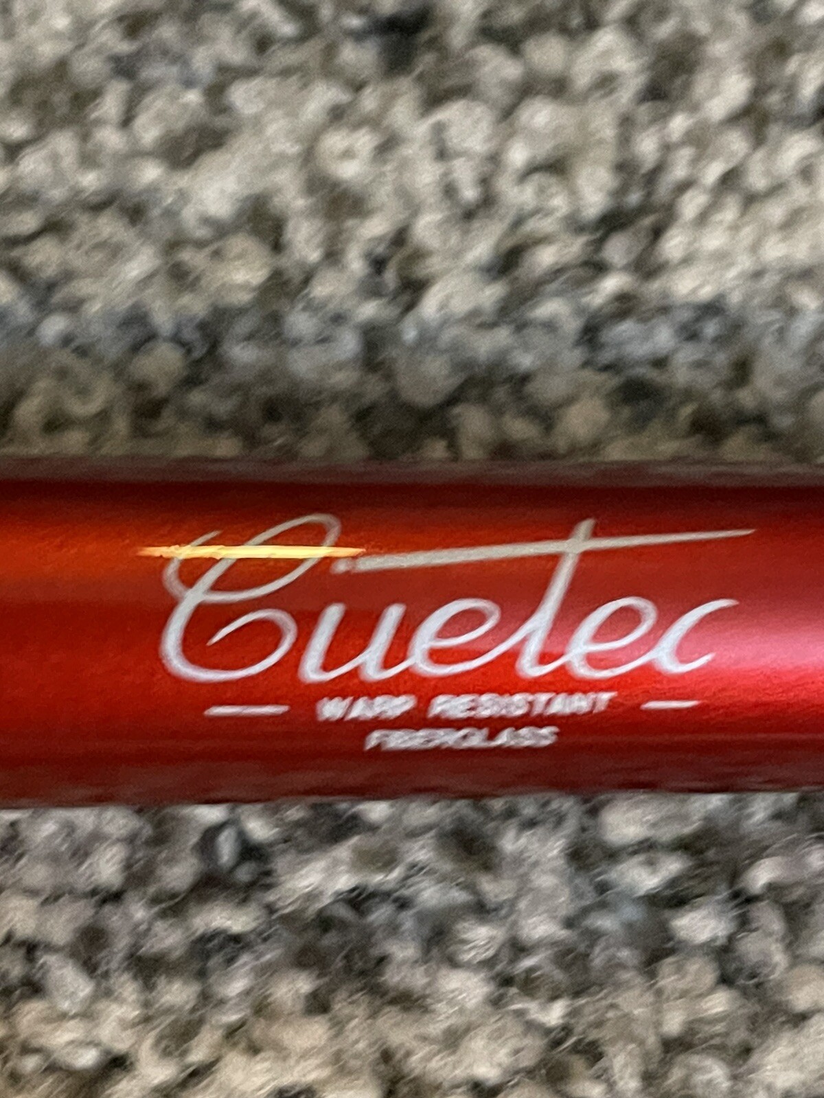 Earl Strickland Burgundy Fiberglass Pool Cuetec With Case. 19 oz eBay