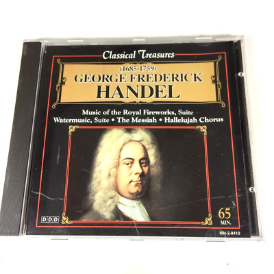 Classical Treasures: George Frederick Handel - AUDIO CD