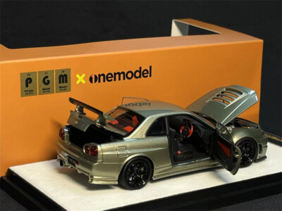 たまゲー PGM 1:43 Nissan R34 Z-Tune JADE green Model Car | eBay
